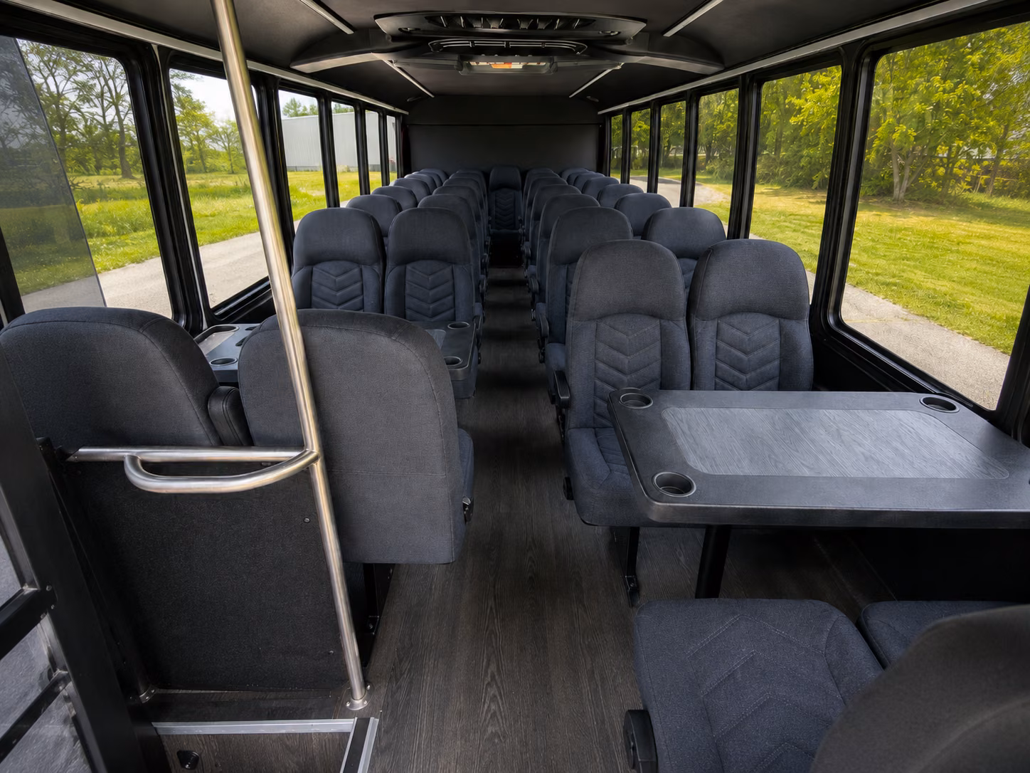 rapid city 15 passenger minibus interior