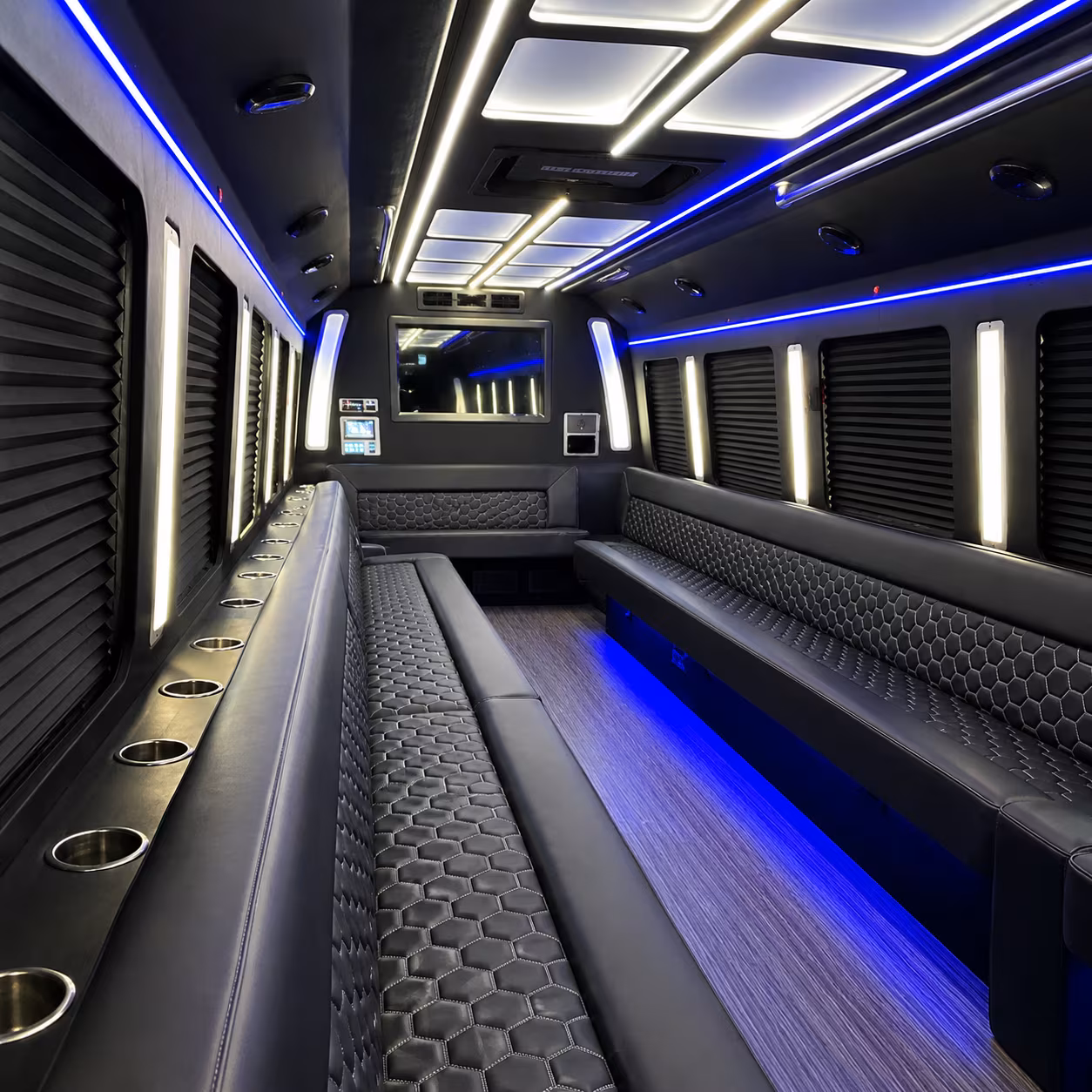 rapid city party bus rentals inside