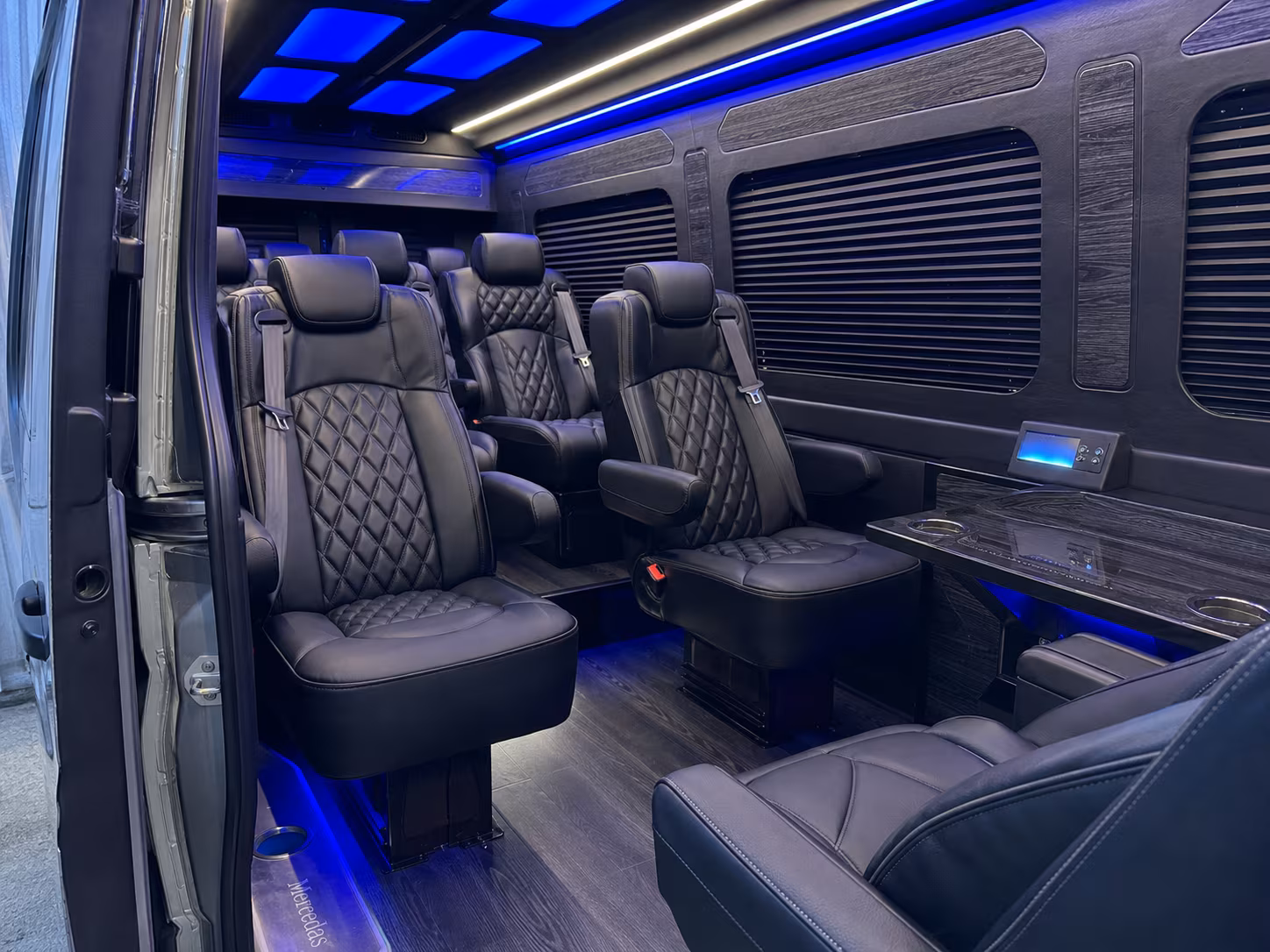 rapid city sprinter van with driver interior