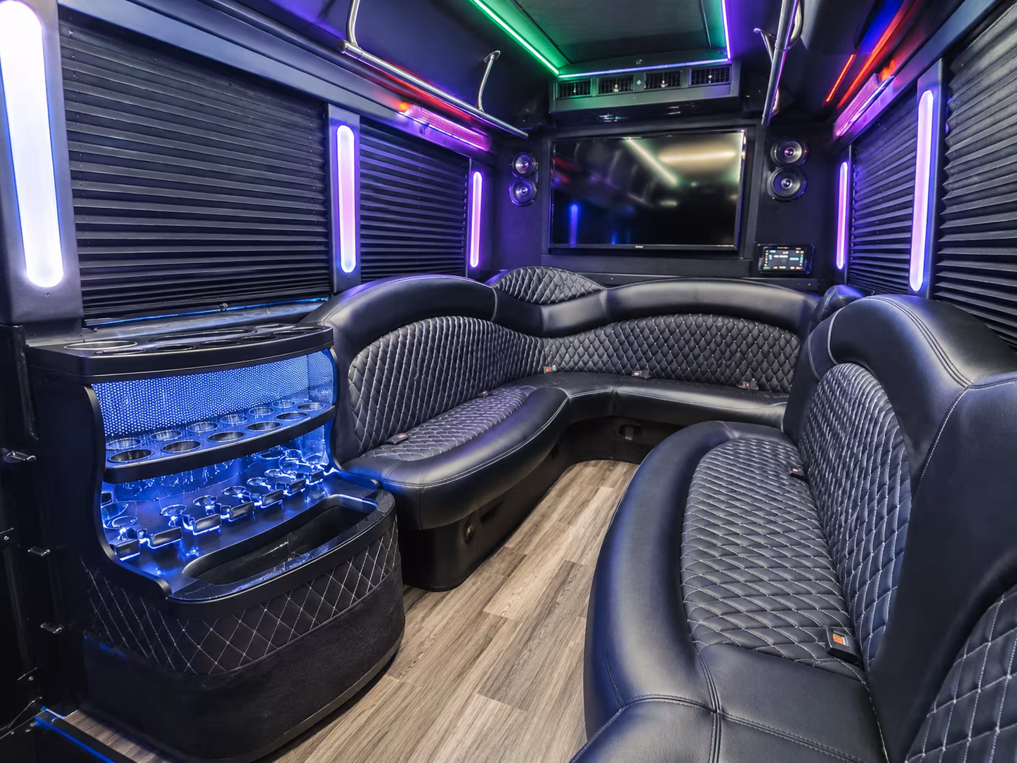 rapid city wedding party bus rental